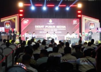 Polda Riau Sukses Amankan Kampanye Terbuka Debat Publik Pilkada 2025 Cagub dan Cawagub