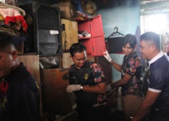 Konsisten Wujudkan Bebas Narkotika, Rutan Rengat Gelar Razia Kamar Hunian & Tes Urine Warga Binaan