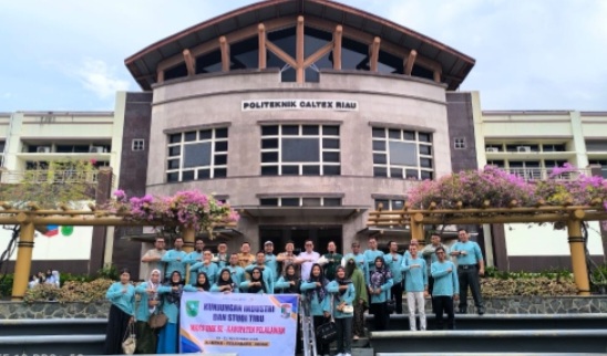 MKKS SMK Pelalawan Jalin Kerjasama Dengan Politekni Caltex Riau