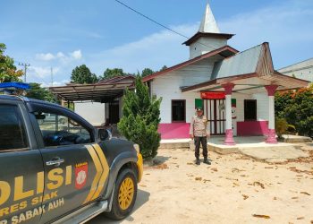 Polsek Sabak Auh Intensifkan Patroli Jelang Tahun Baru 2025