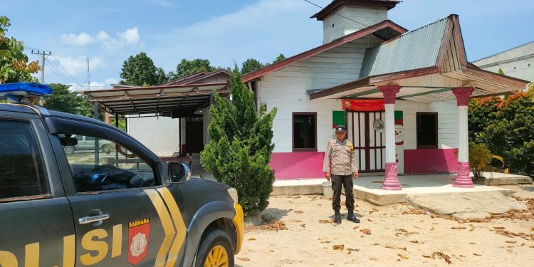 Polsek Sabak Auh Intensifkan Patroli Jelang Tahun Baru 2025