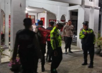 Polres Kuansing Gelar KRYD Dalam Rangka Jaga Stabilitas Keamanan Pasca Pilkada
